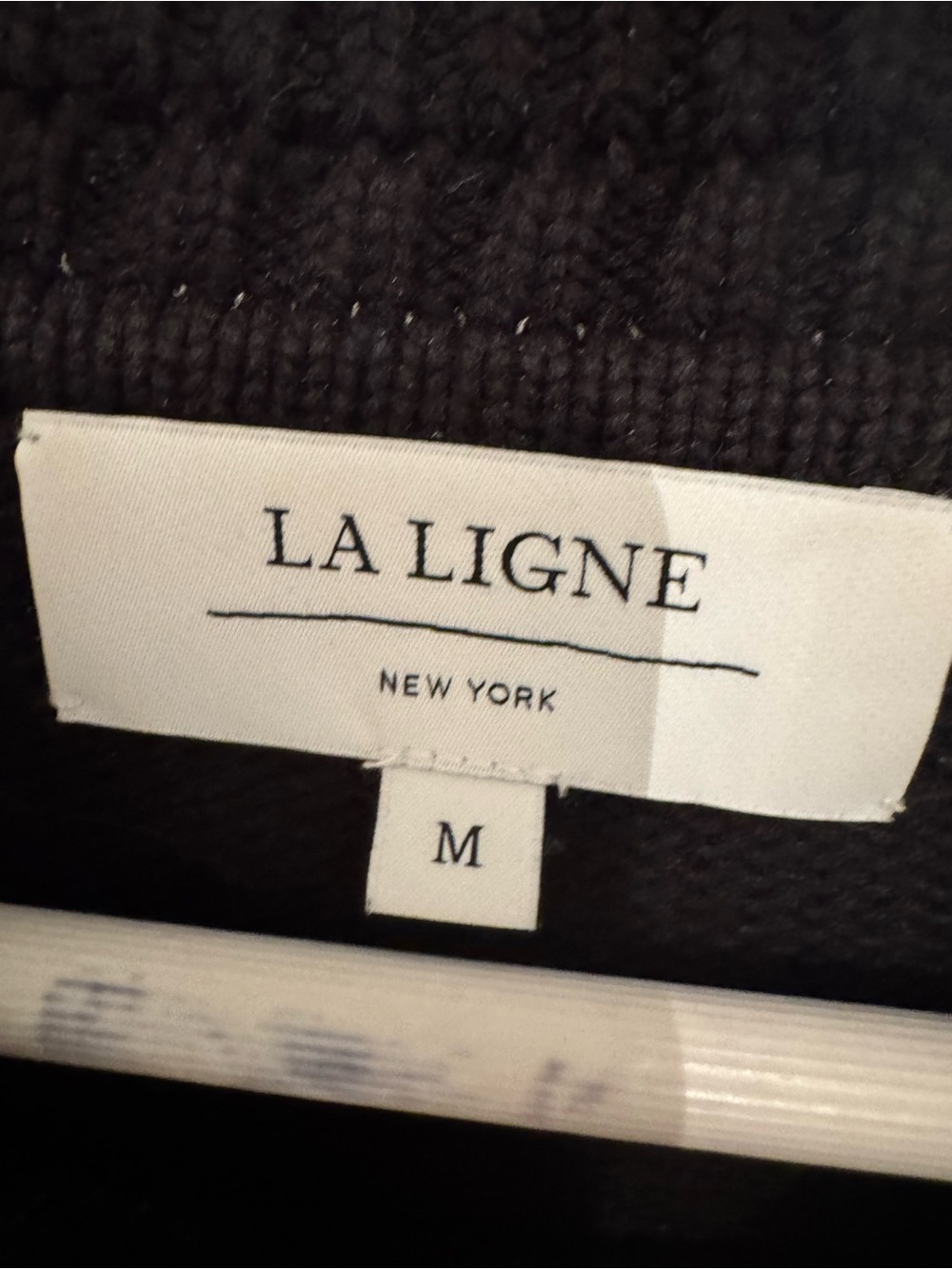 La Ligne Jill Sweater Black/White Stripe Size M - Picture 6 of 8